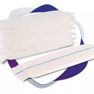 Toallas. Para gineco-obstetricia. Rectangulares constituidas por cuatro capas de material absorbente. Desechables. Envase con 100 piezas.